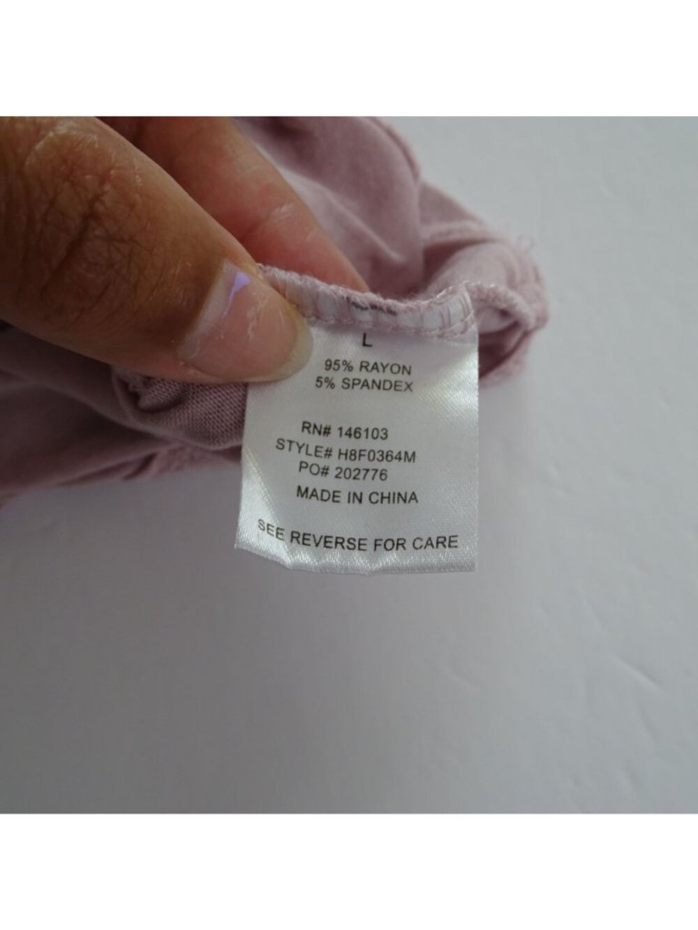 Hippie Rose Pink V-Neck Short Sleeve Pocket T-Shirt Women Size L Casual Top - Picture 6 of 9